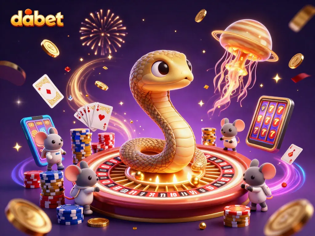 Join the fun at dabet with 3D roulette and vibrant cosmic celebration