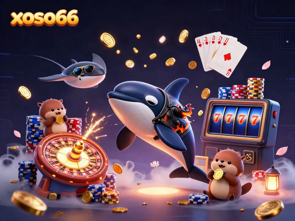 Experience thrilling wins with xoso66’s lively casino adventure featuring dynamic sea creatures.