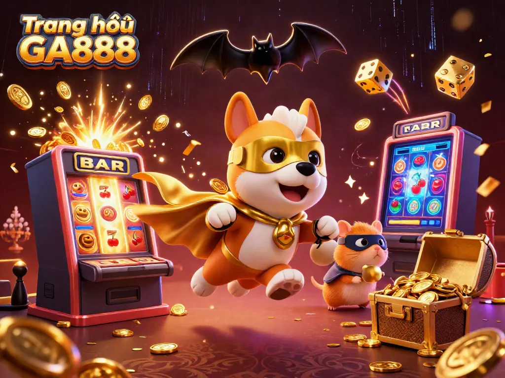 Experience thrilling play at Trang chủ GA888 with a superhero dog and prizes galore