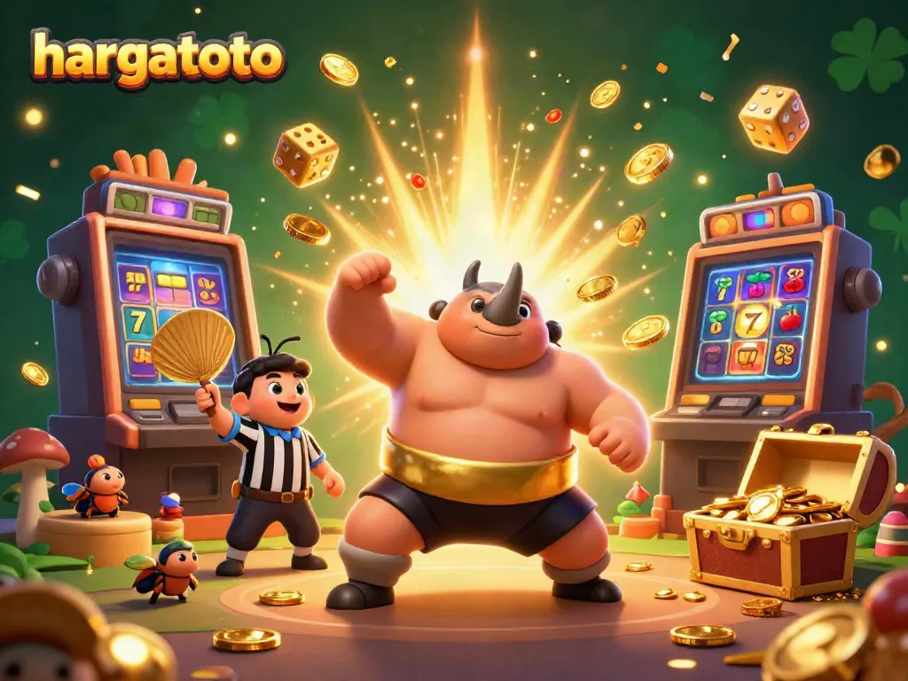 Experience thrilling moments with hargatoto's vibrant casino games and exciting win potential.