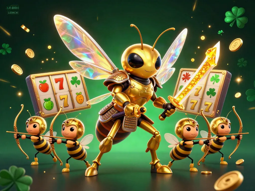 Experience excitement with LC88 COM as a samurai hornet and bee archers spin slots and win big!