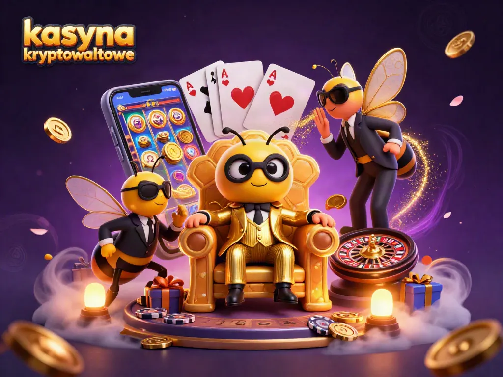 Experience thrilling kasyna kryptowalutowe action with a bustling scene of games and vibrant characters igniting excitement.
