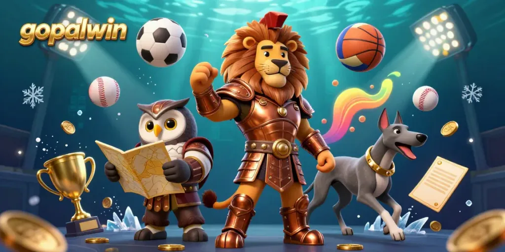 Experience winning moments with gopalwin as a Spartan lion, tactical owl, and greyhound messenger illustrate the thrill of sports betting.