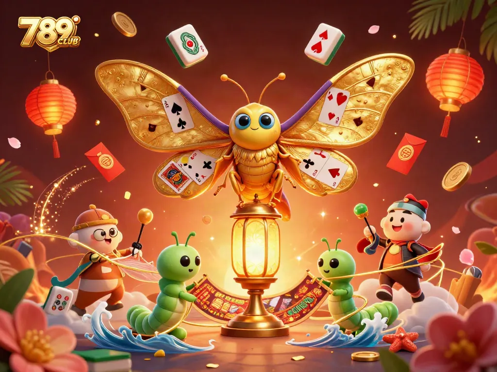 Engage in exciting casino adventures at 789CLUB with golden-themed gaming elements and vibrant visuals.