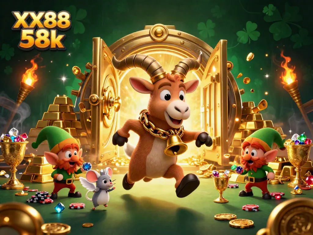 Experience the thrill of winning with XX88 58k in an exciting holiday-horror casino environment.