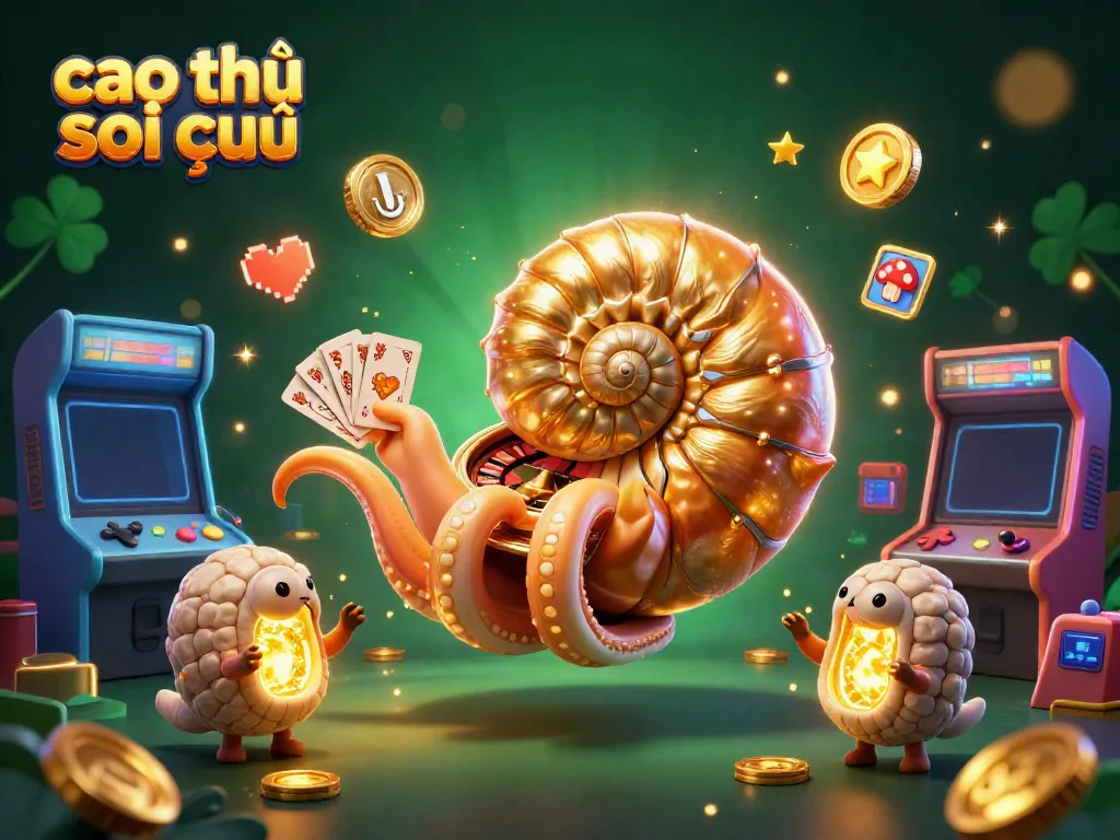 Engage with cao thủ soi cầu for winning strategies in this vibrant casino-themed illustration.